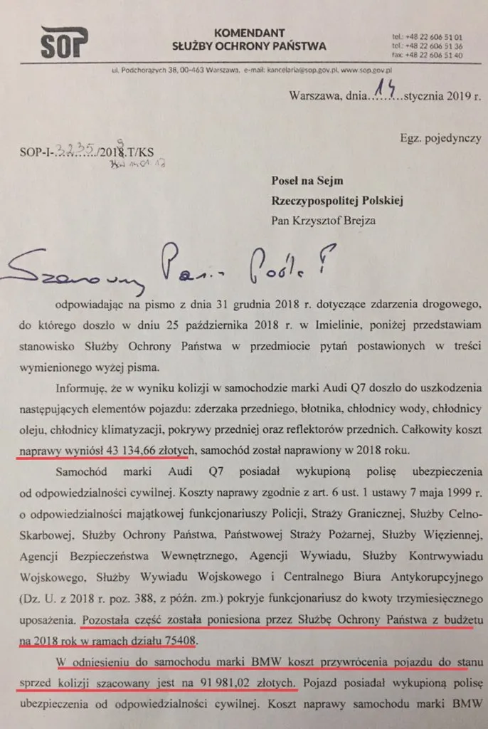 wypadek beaty szydło