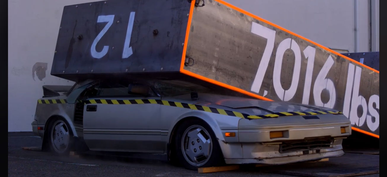 Toyota MR-2 wypadek