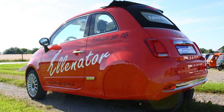 fiat 500 bez prawa jazdy