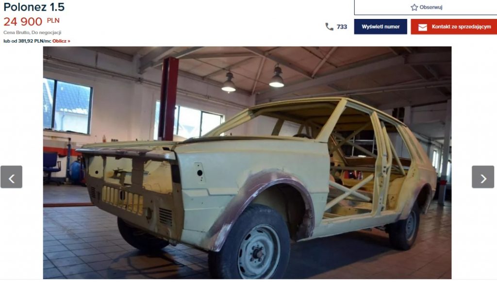 fso polonez rally replika