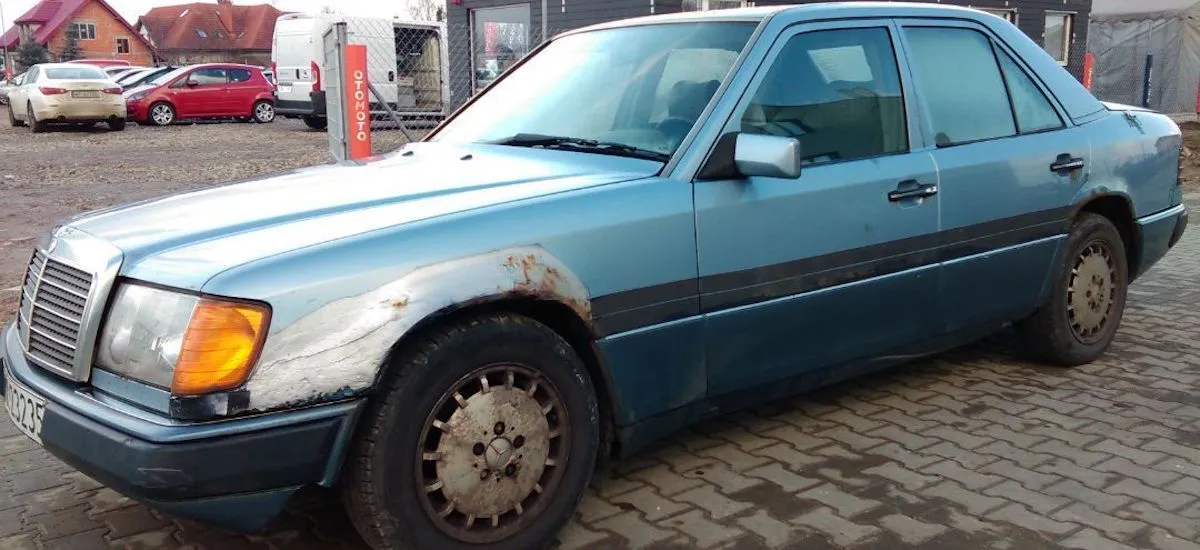 mercedes w124 na sprzedaż