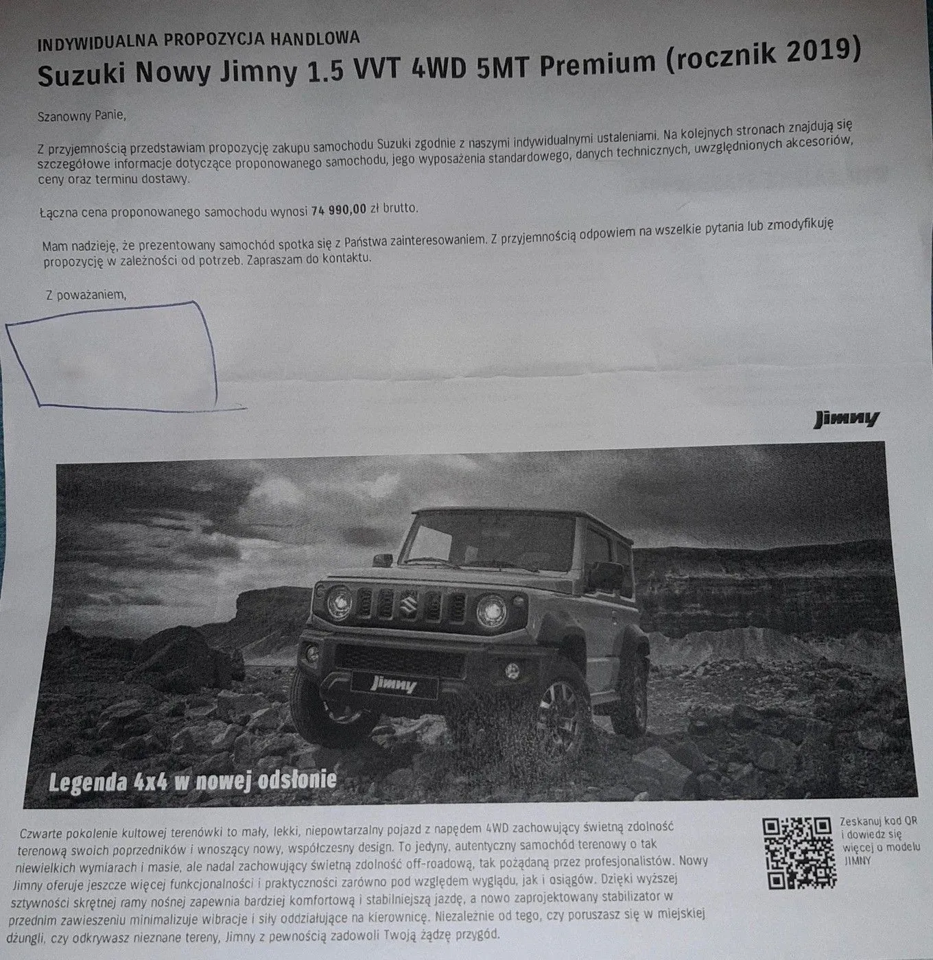suzuki jimny oferta 