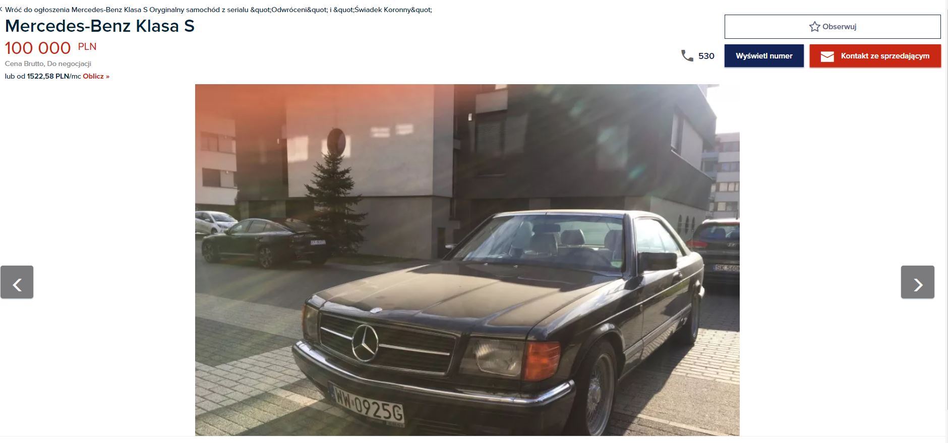 Kamil Durczok samochód