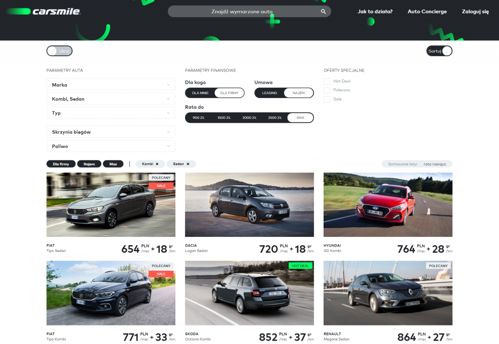 leasing samochodu 2019 