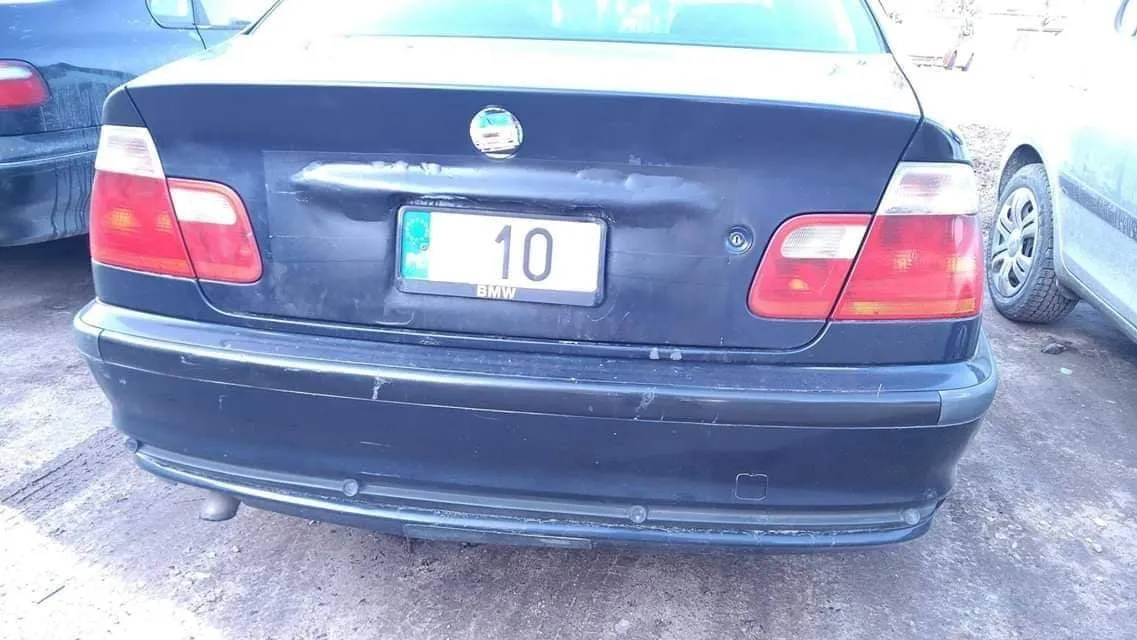 małe tablice rejestracyjne