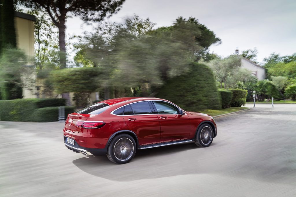 Mercedes GLC Coupe lifting 