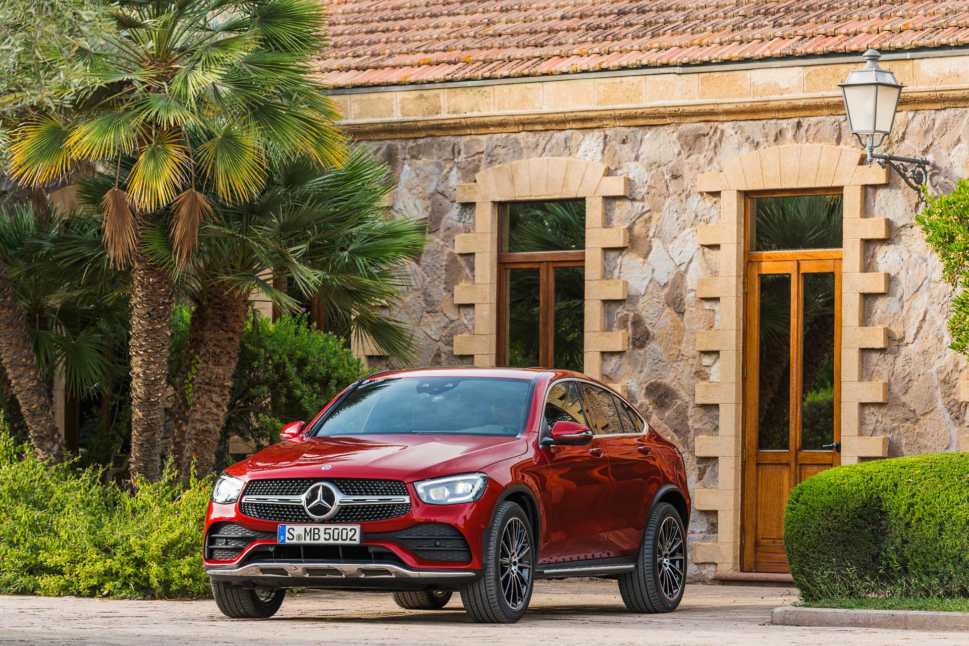 Mercedes GLC Coupe lifting samochody z silnikiem v6 