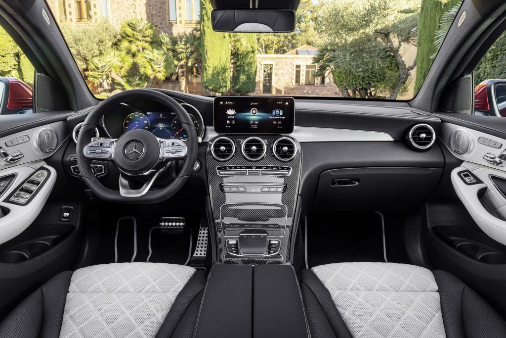 Mercedes GLC Coupe lifting 