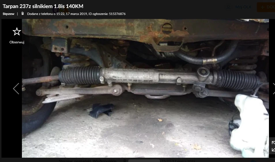 tarpan 237 tuning