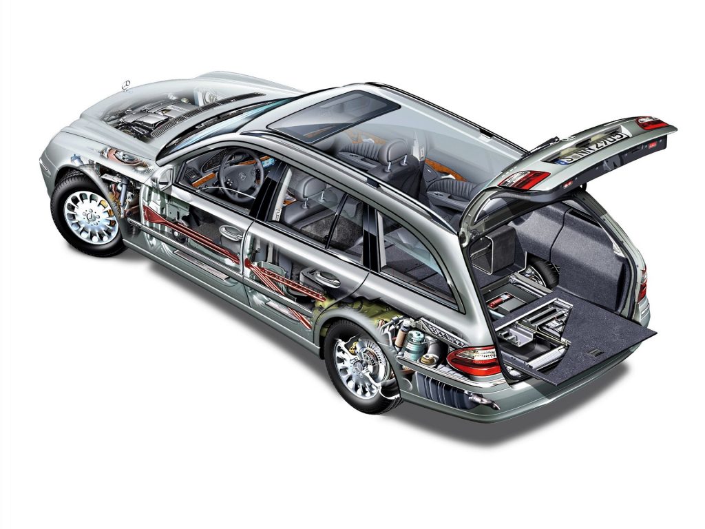 Mercedes W211 usterki 