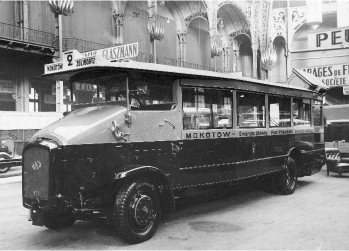 autobusy Warszawa historia 