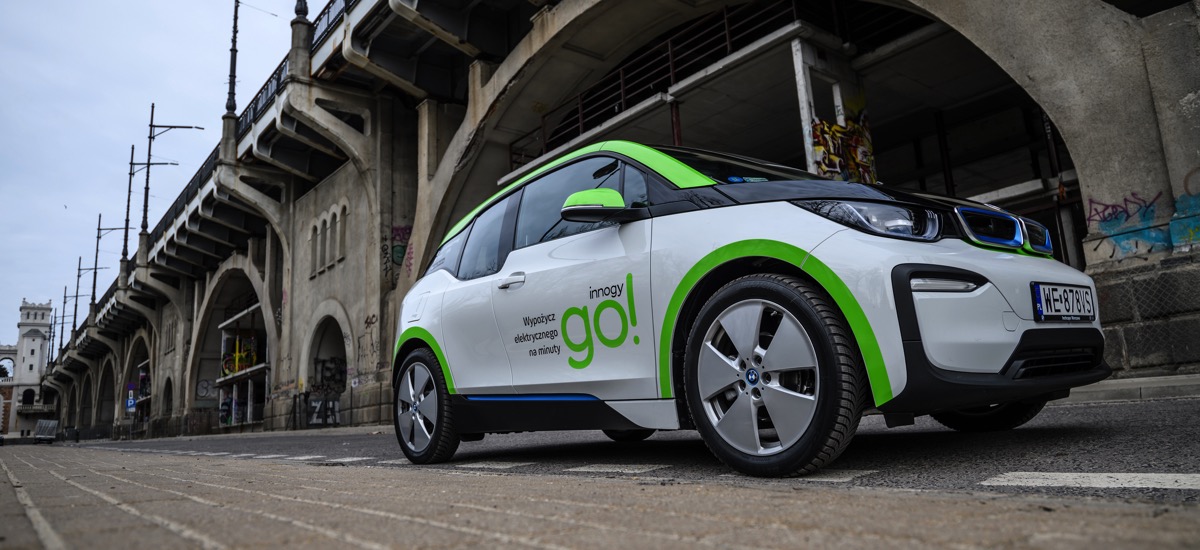 innogy carsharing Warszawa