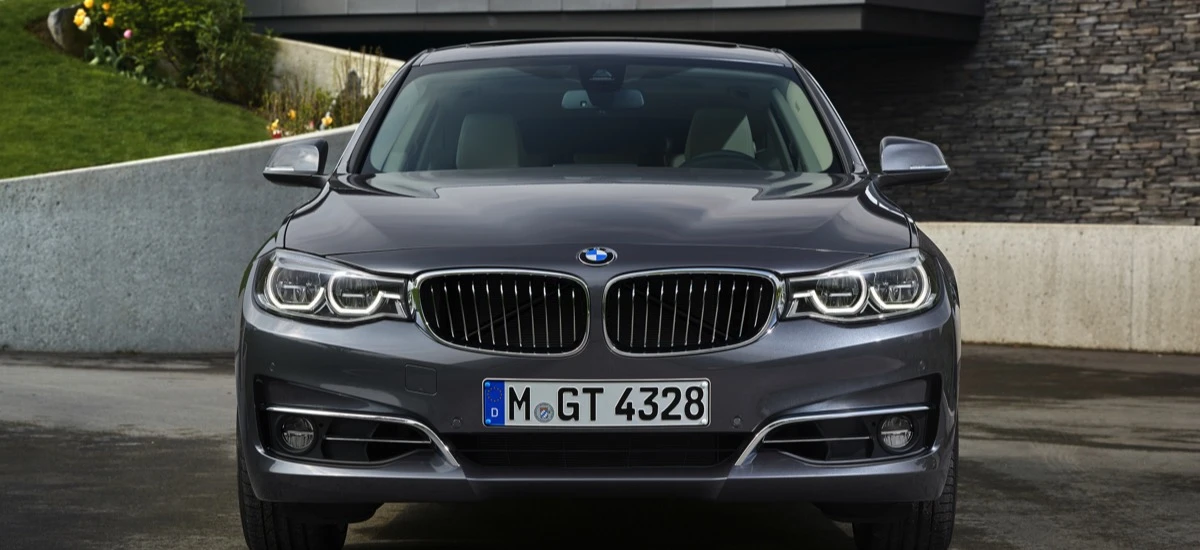 nieoznakowane radiowozy BMW 3 GT