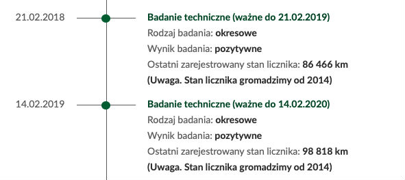 Raport Historii Pojazdu autodna opinie 