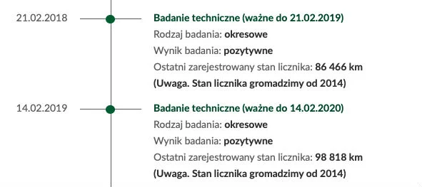 Raport Historii Pojazdu autodna opinie