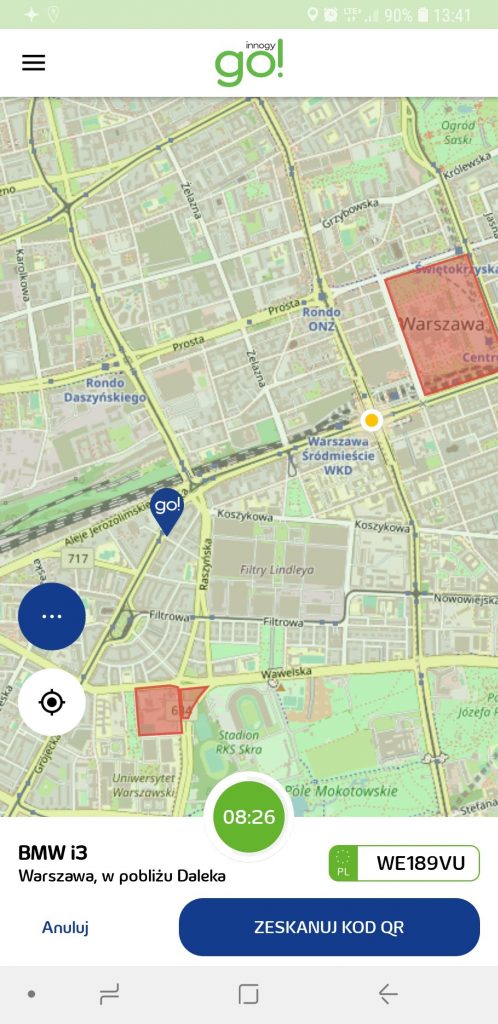 innogy carsharing opinie BMW i3