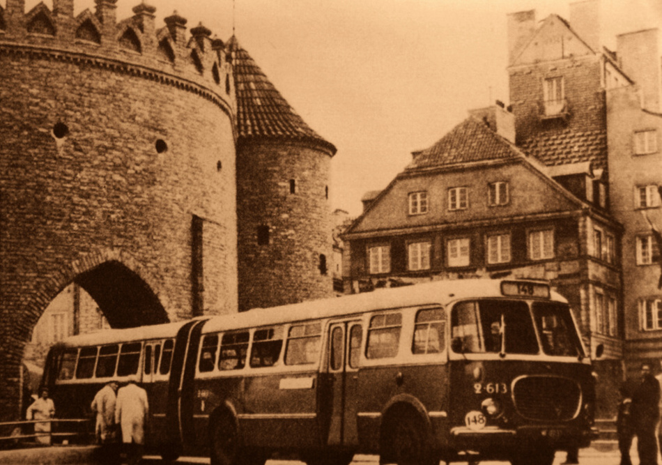 autobusy Warszawa historia 