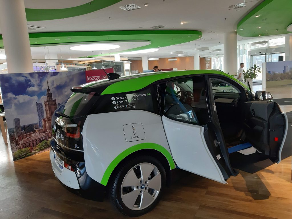 innogy carsharing Warszawa 