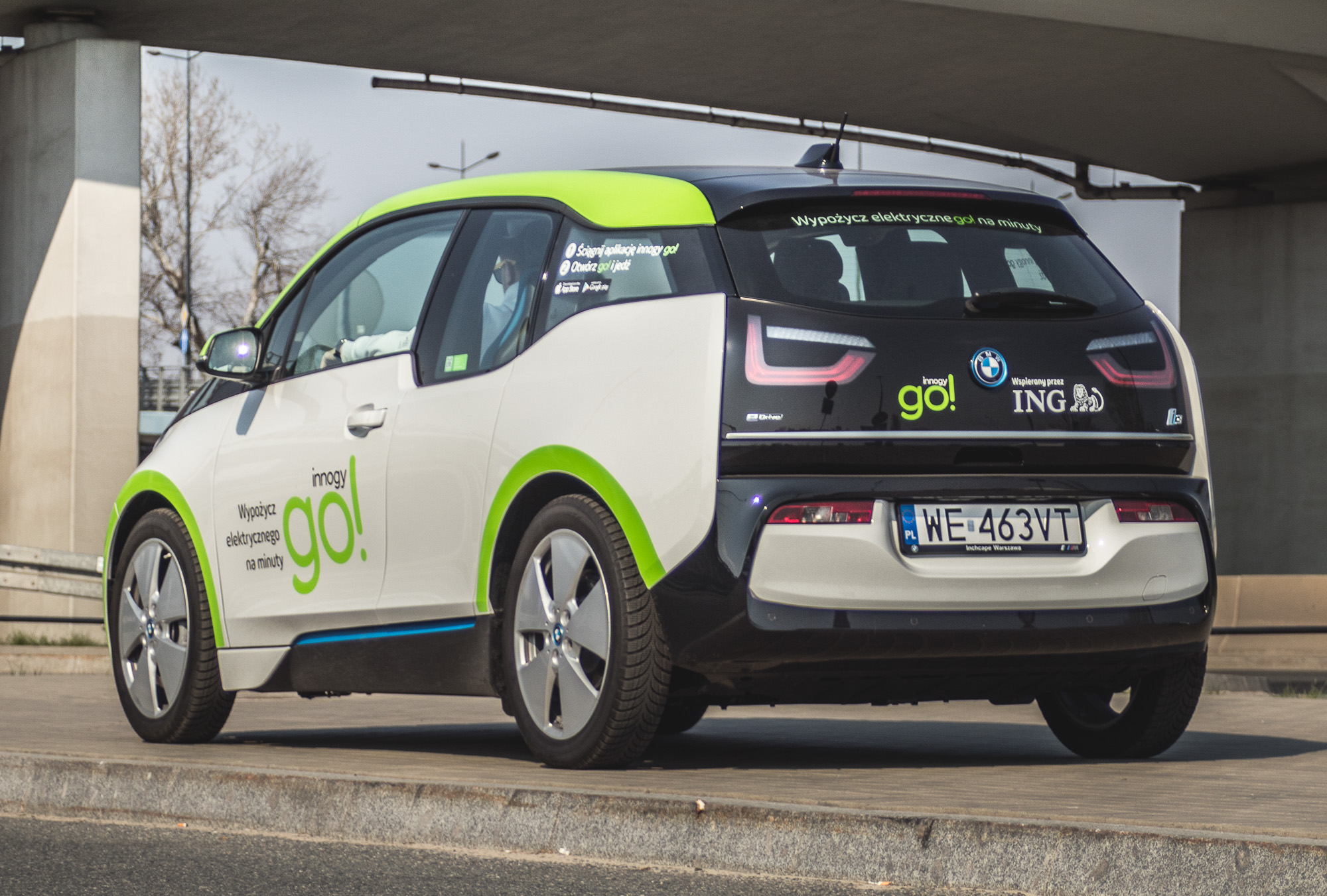 innogy carsharing opinie BMW i3 