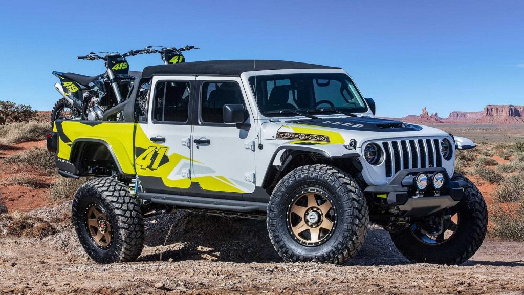 Jeep Gladiator prototyp 