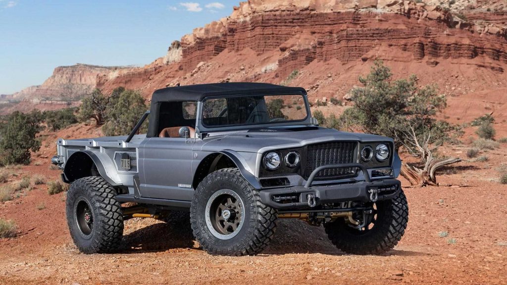 Jeep Gladiator prototyp 