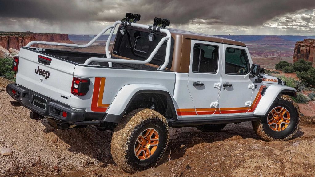 Jeep Gladiator prototyp 