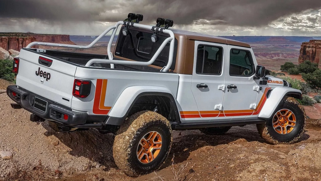 Jeep Gladiator prototyp 