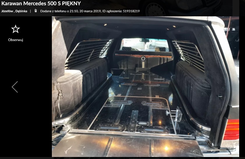 mercedes w140 karawan 