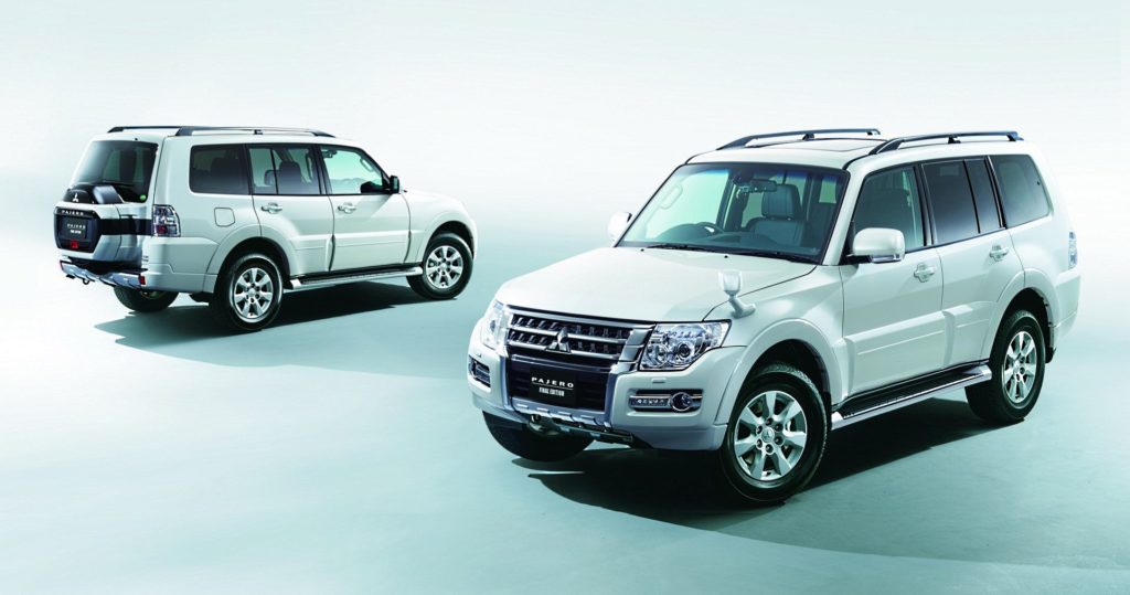 Mitsubishi Pajero koniec produkcji 