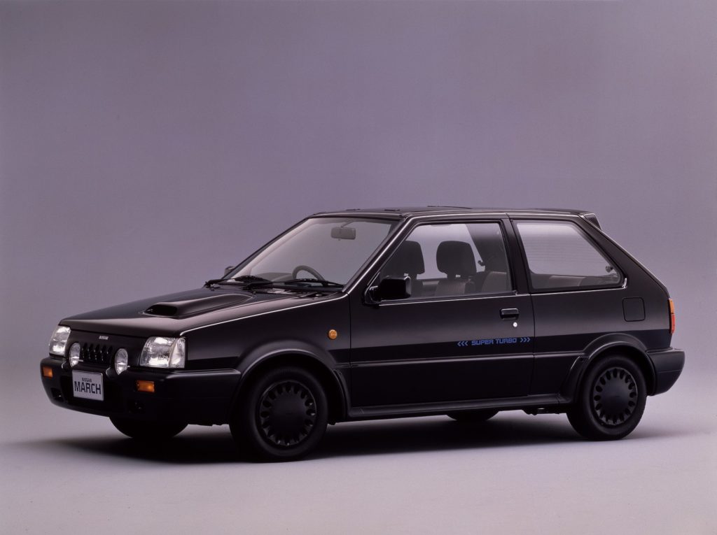 Nissan Micra Super Turbo silnik 