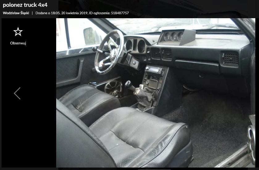 polonez analog na sprzedaż 