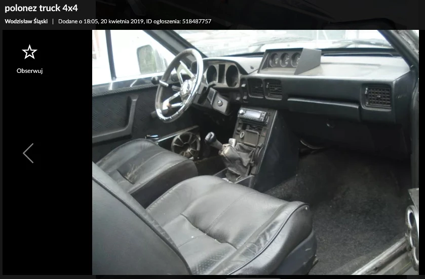 polonez analog na sprzedaż