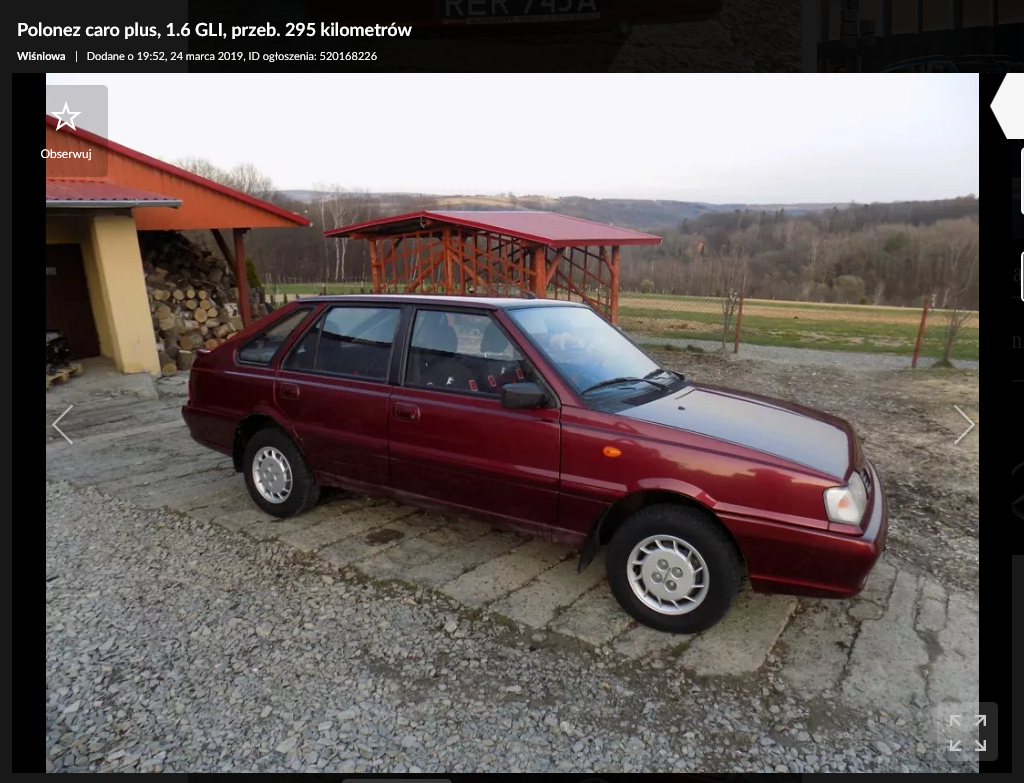 polonez caro plus 