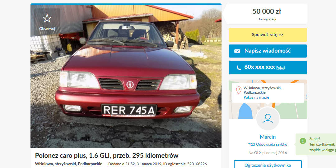 polonez caro plus