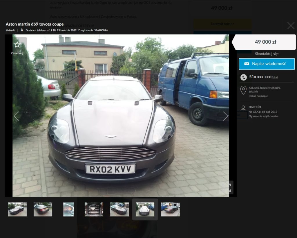 Toyota Celica na sprzedaż 