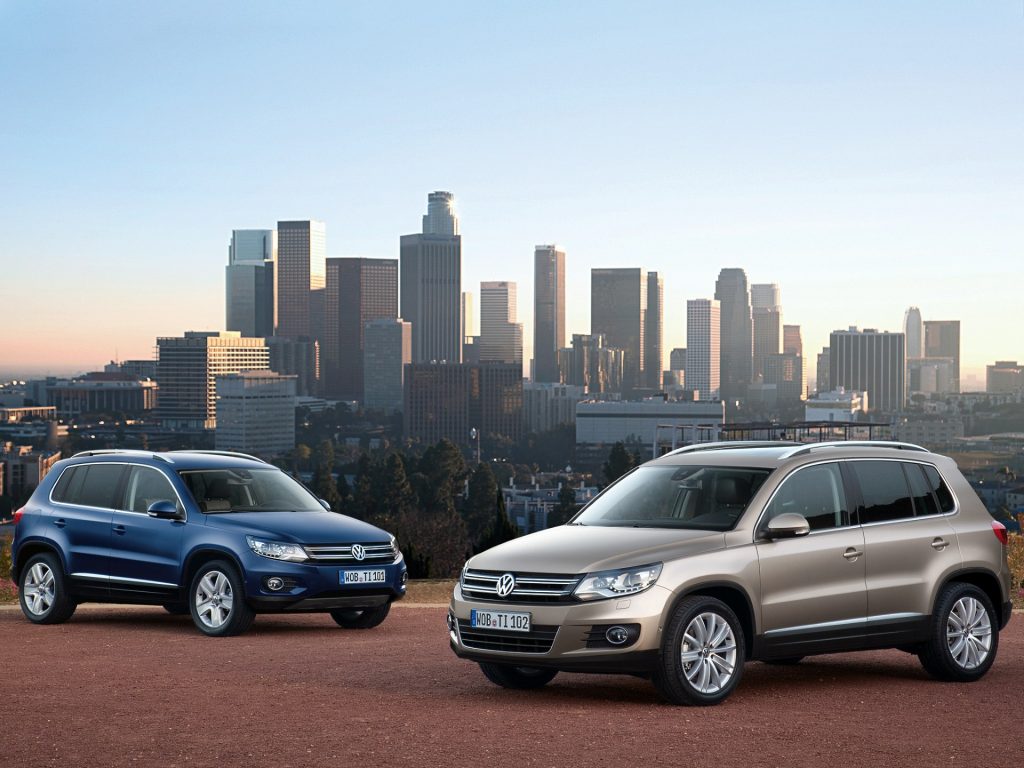 Volkswagen Tiguan awarie 
