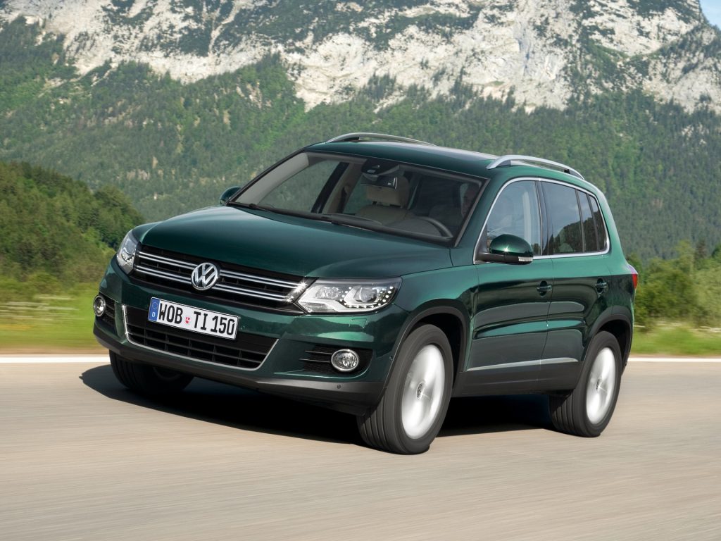 Volkswagen Tiguan awarie 