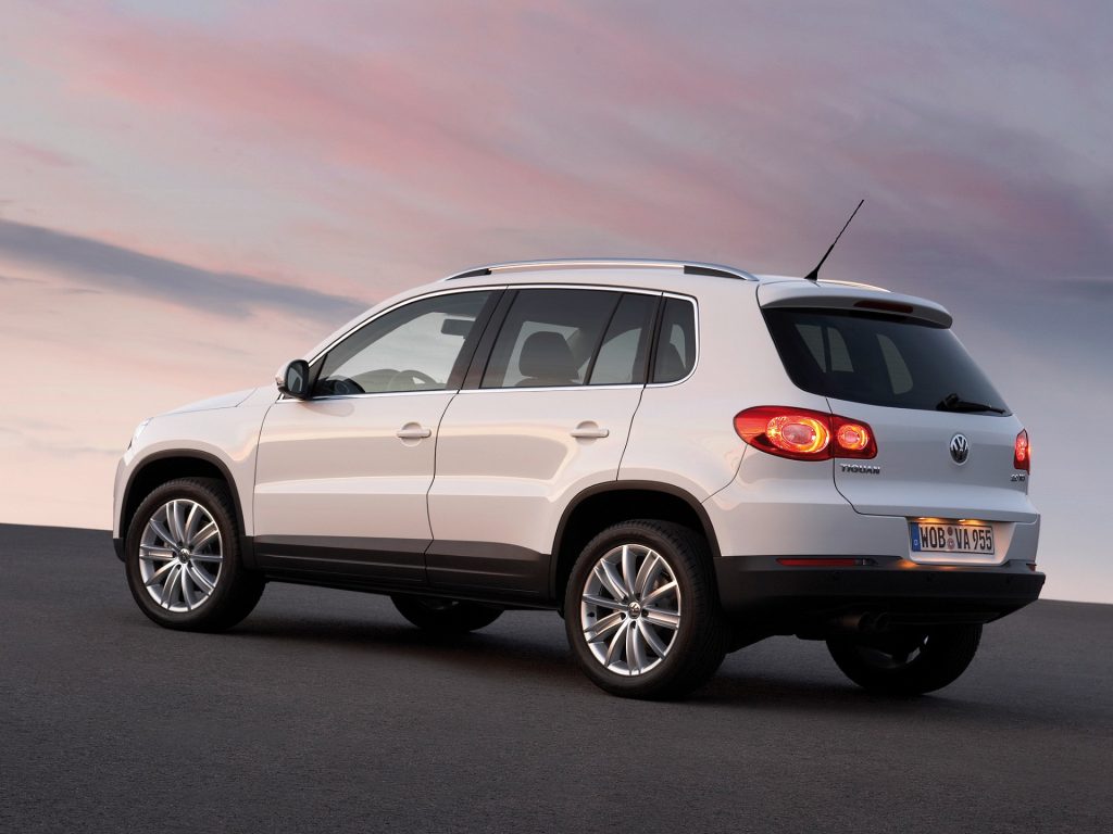 Volkswagen Tiguan awarie 