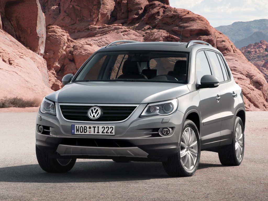 Volkswagen Tiguan awarie 