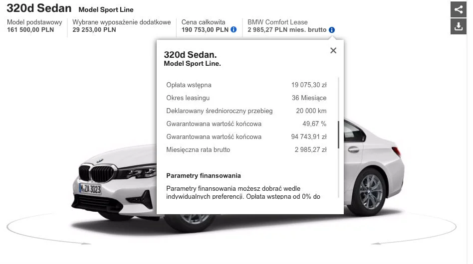 Tesla Model 3 leasing Polska