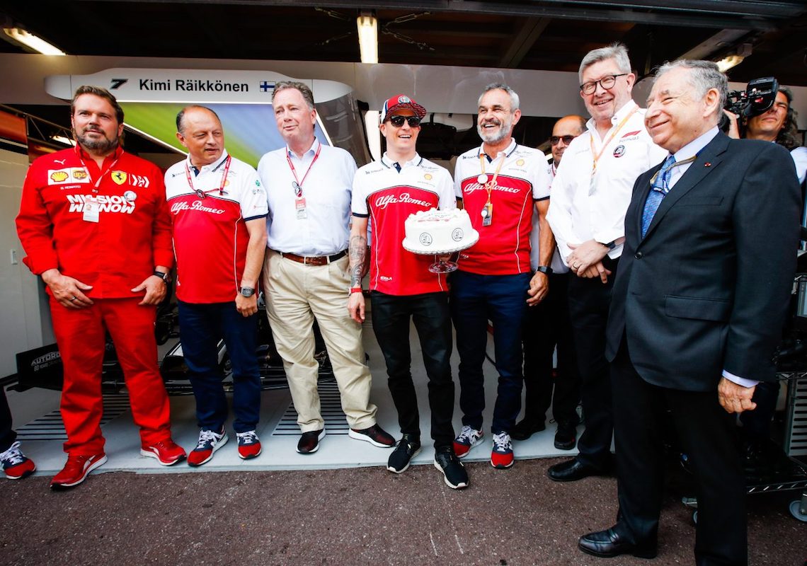 Kimi Raikkonen Formula1 Alfa Romeo 300 GP Monako 