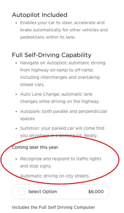 Tesla autonomiczna jazda