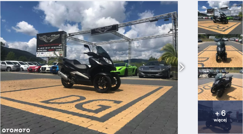 motocykl na kat b Quadro 350 