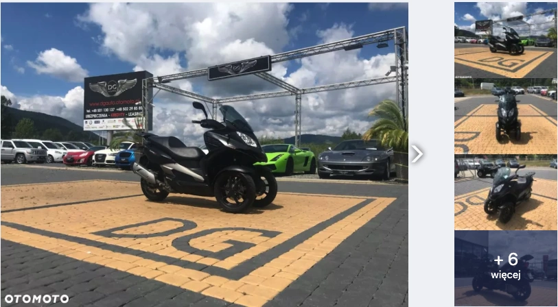 motocykl na kat b Quadro 350 