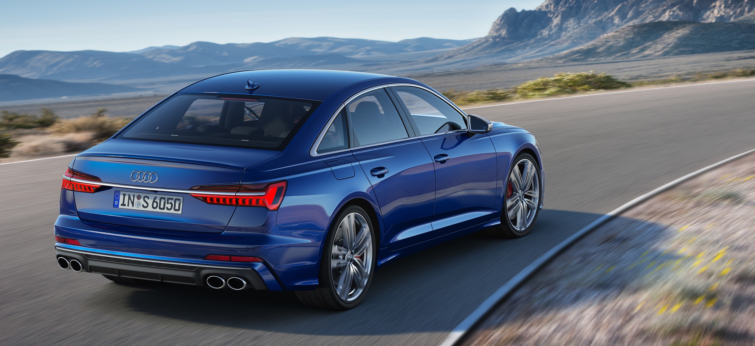 fałszywe końcówki układu wydechowego Audi S6
