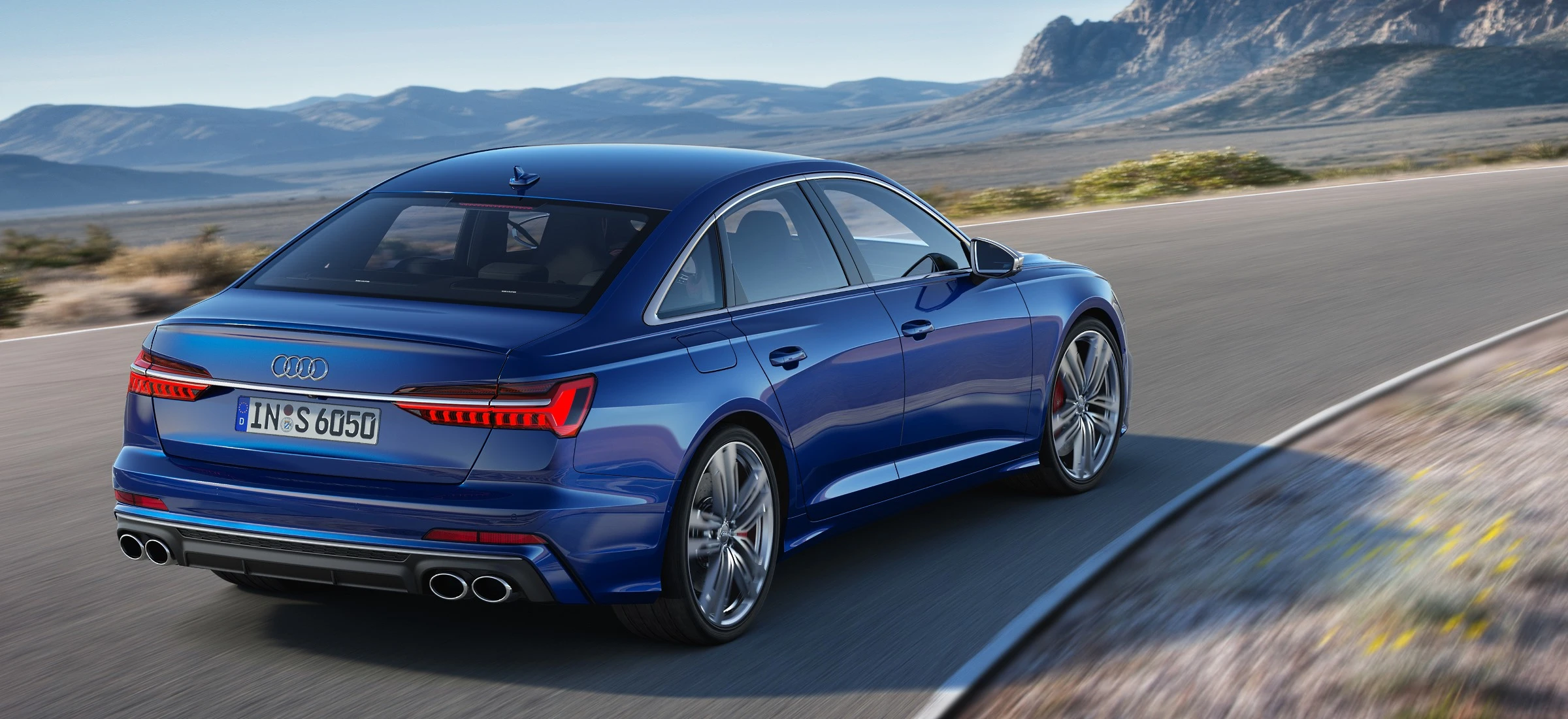 fałszywe końcówki układu wydechowego Audi S6
