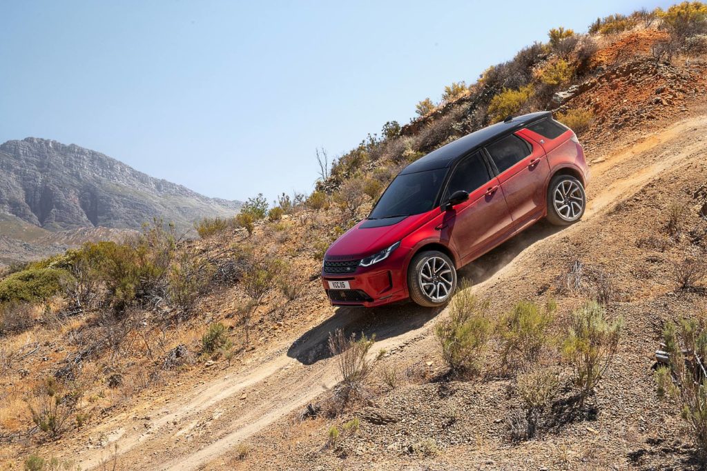 Land Rover Discovery Sport lifting 2019 