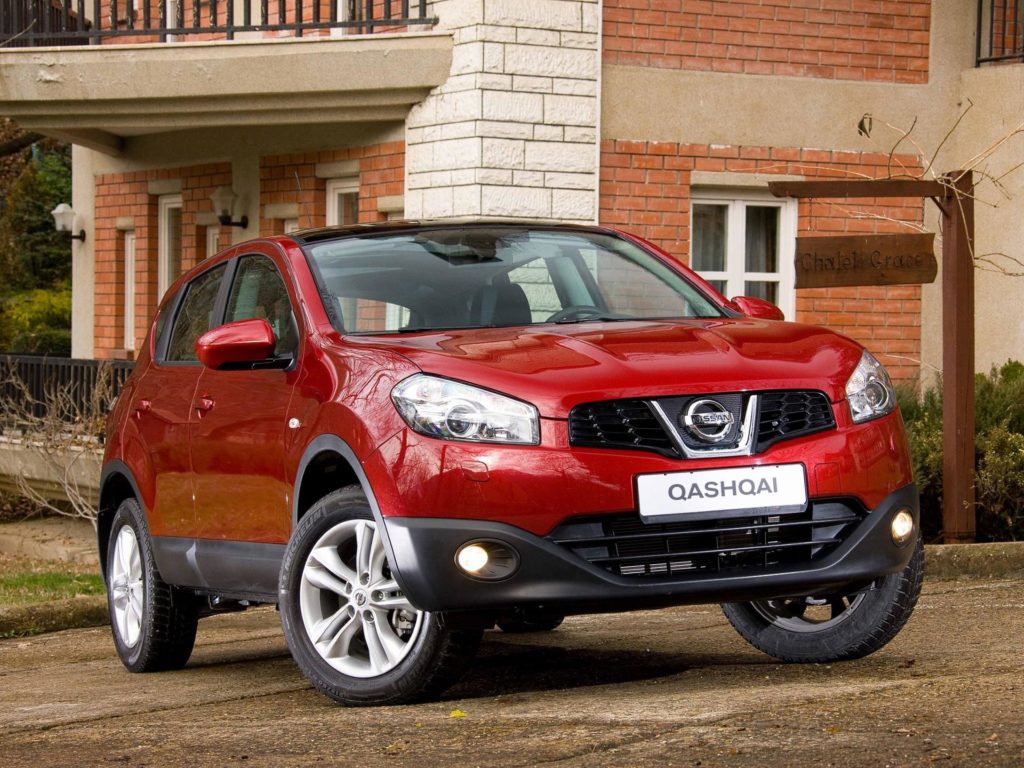 Nissan Qashqai usterki 
