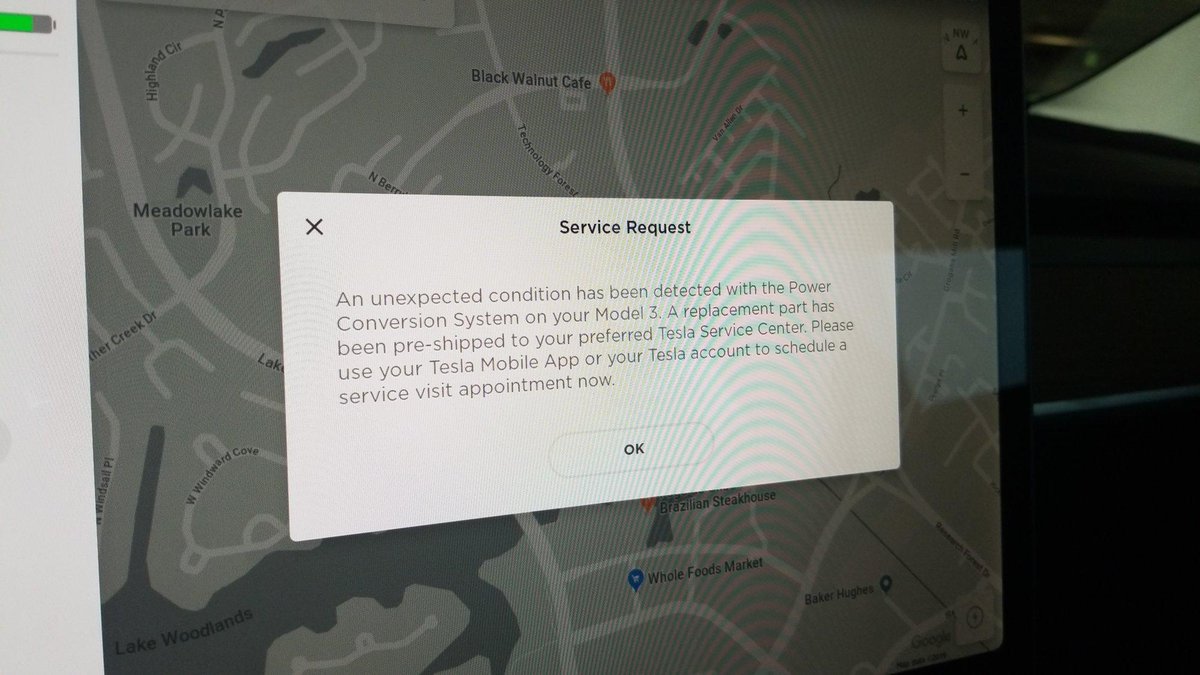 tesla serwis części 