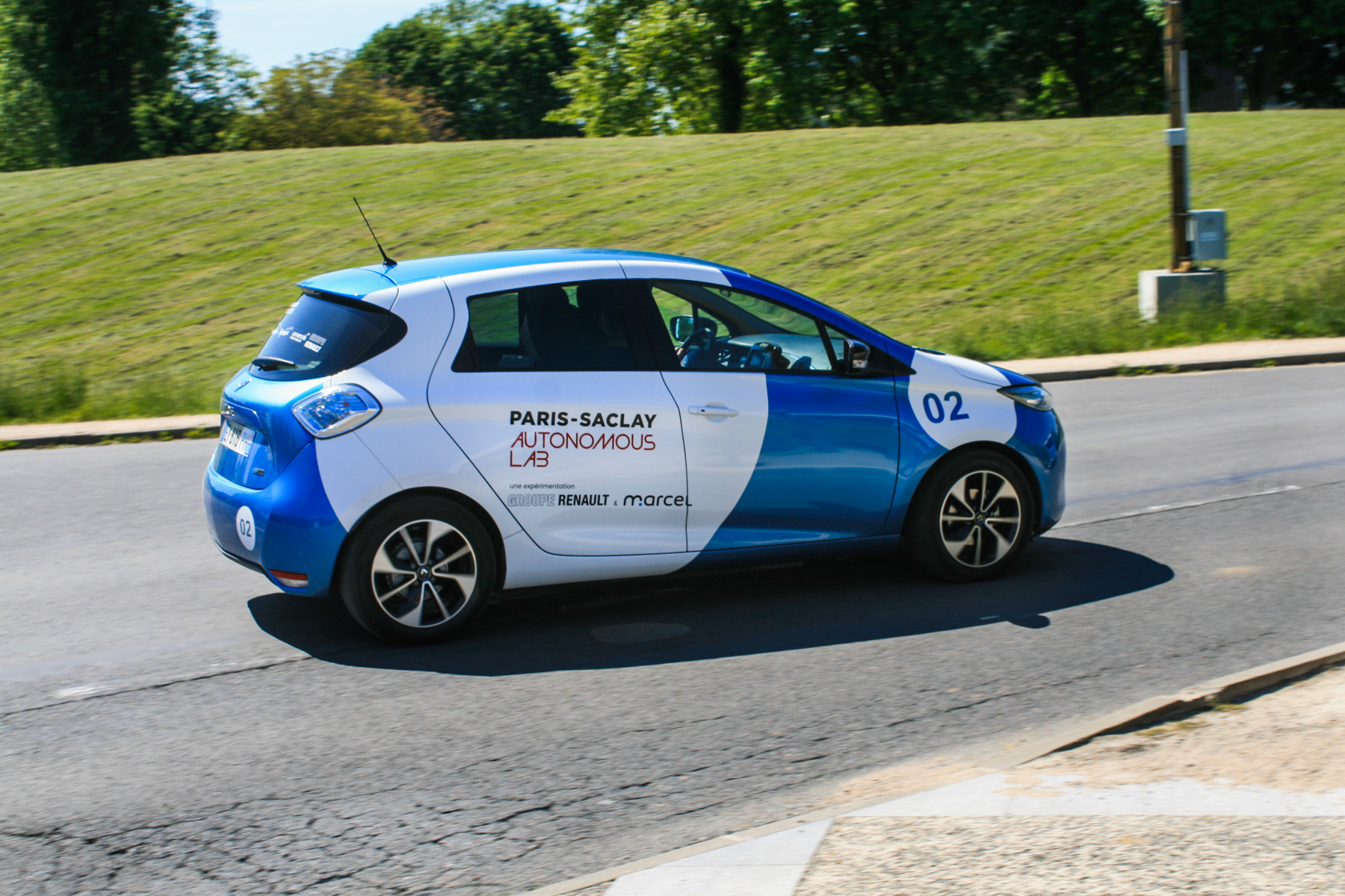 Renault ZOE autonomiczne 